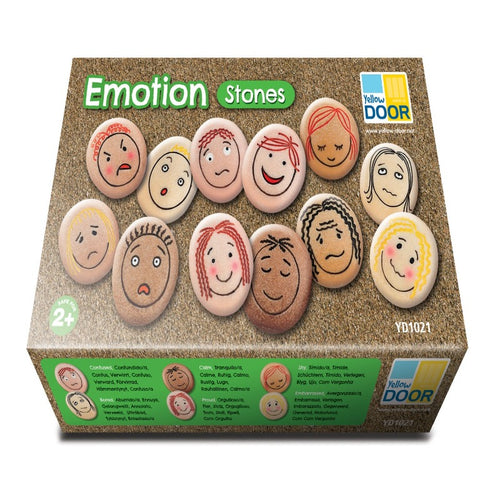 Box of emotion stones from Yellow Door