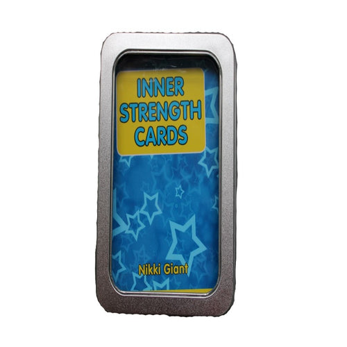 Inner Strength Cards by Nikki Giant in a tin box